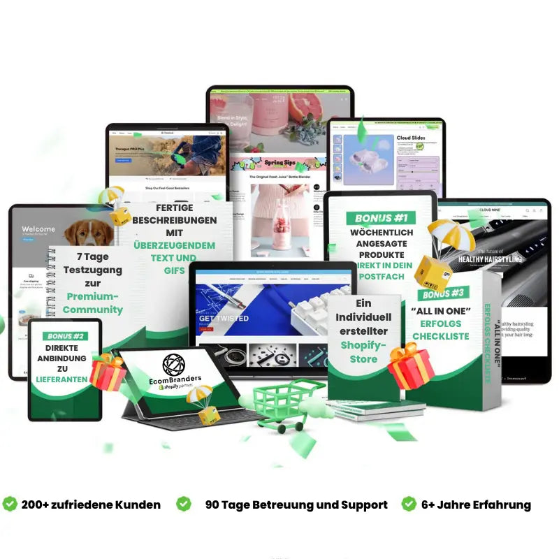 Individueller Dropshipping Store EcomBranders