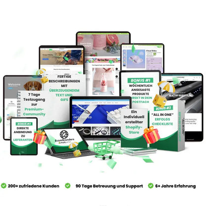 Individueller Dropshipping Store EcomBranders