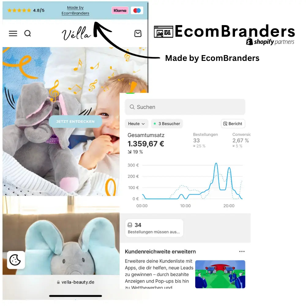 Individueller Dropshipping Store EcomBranders