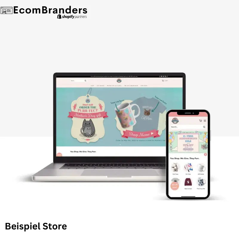 Individueller Dropshipping Store EcomBranders